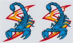 Scorpion sticker set