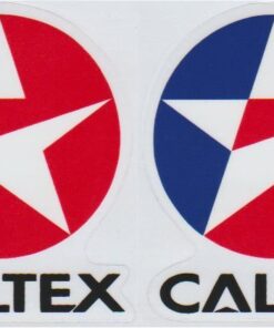 Caltex sticker set