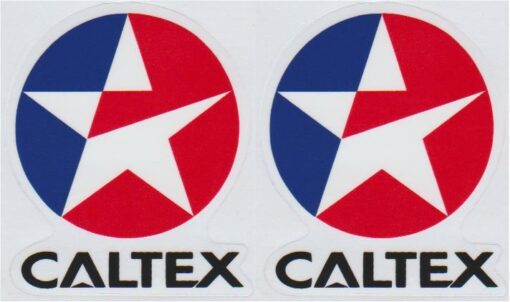 Ensemble d'autocollants Caltex