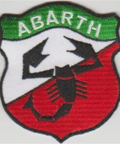 Fiat Abarth stoffen opstrijk patch