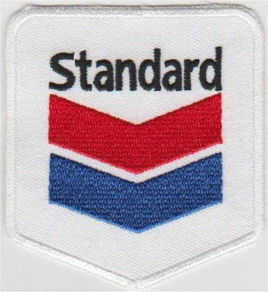 Standard Oil stoffen opstrijk patch