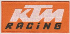 KTM Racing stoffen opstrijk patch