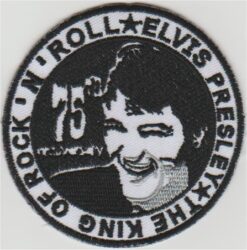 Elvis stoffen opstrijk patch