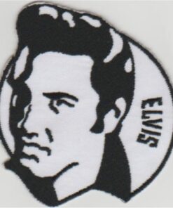 Elvis stoffen opstrijk patch