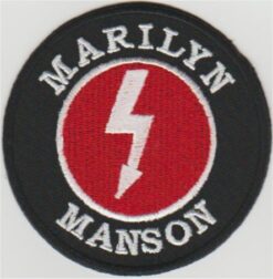 Marilyn Manson Applique Fer Sur Patch