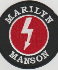 Marilyn Manson Applique Fer Sur Patch