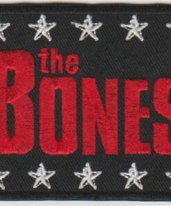 The Bones stoffen opstrijk patch