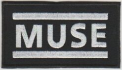 Muse stoffen opstrijk patch