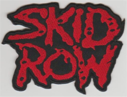 Skid Row stoffen opstrijk patch