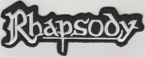 Rhapsody stoffen opstrijk patch