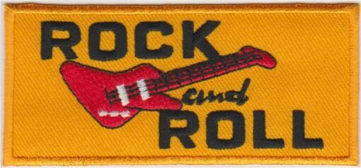 Rock'n'Roll stoffen opstrijk patch