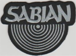 Sabian stoffen opstrijk patch