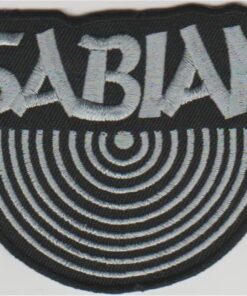 Sabian stoffen opstrijk patch