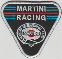 Martini Racing Applikation zum Aufbügeln