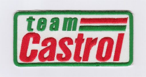 Team Castrol Racing Applikation zum Aufbügeln