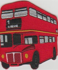 Applique de bus anglais sur patch