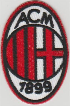 Patch thermocollant en tissu AC Milan
