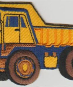 Camion à benne basculante Applique fer sur Patch