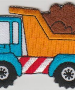 Camion à benne basculante Applique fer sur Patch