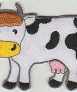 Vache Enfants Applique Fer Sur Patch