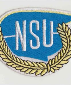 NSU Applique Fer Sur Patch