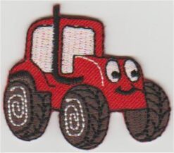 Traktor-Kinder-Applikation zum Aufbügeln