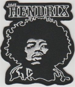 Jimi Hendrix stoffen opstrijk patch