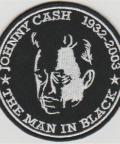 Johnny Cash Applique Fer Sur Patch