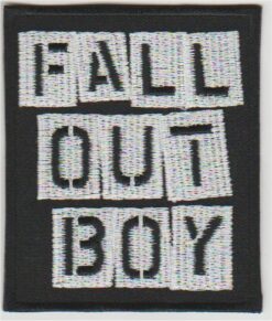 Fall Out Boy stoffen opstrijk patch