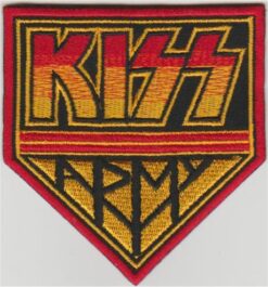 Kiss Army stoffen opstrijk patch