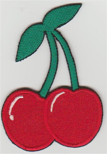 Kirsche Applikation zum Aufbügeln