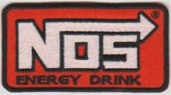 NOS Energy Drink stoffen opstrijk patch