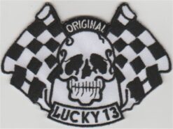 Original Lucky 13 stoffen opstrijk patch