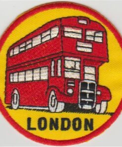 Londen stoffen opstrijk patch