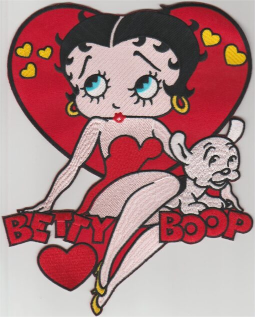 Betty Boop Applikation zum Aufbügeln