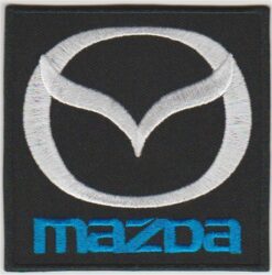 Mazda stoffen opstrijk patch