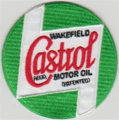 Wakefield Castrol Motor Oil Applique Iron On Patch