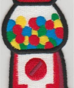 Gumballs Machine Applique Fer Sur Patch