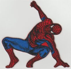 Spiderman stoffen opstrijk patch