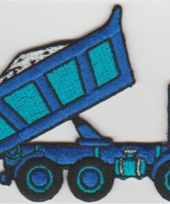 Camion à benne basculante Applique fer sur Patch