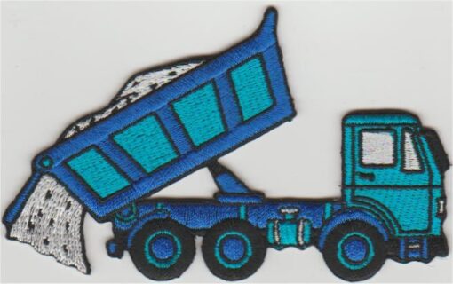 Camion à benne basculante Applique fer sur Patch