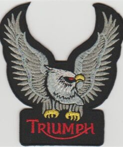 Triumph Adelaar stoffen opstrijk patch