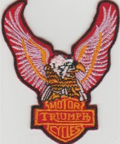 Triumph Adelaar stoffen opstrijk patch