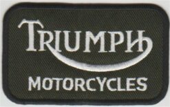 Triumph Motorcycles stoffen opstrijk patch