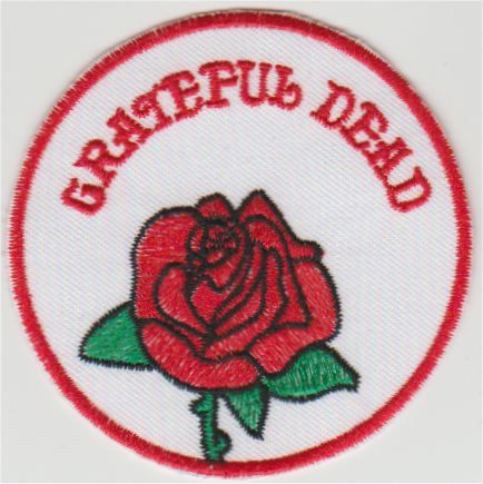 Grateful Dead stoffen opstrijk patch