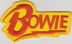 David Bowie stoffen opstrijk patch