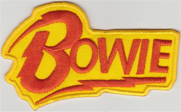 David Bowie stoffen opstrijk patch