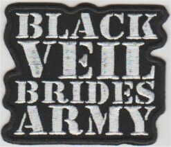 Black Veil Brides Army stoffen opstrijk patch
