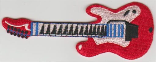 Gitaar stoffen opstrijk patch