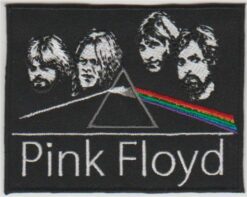 Pink Floyd Applikation zum Aufbügeln